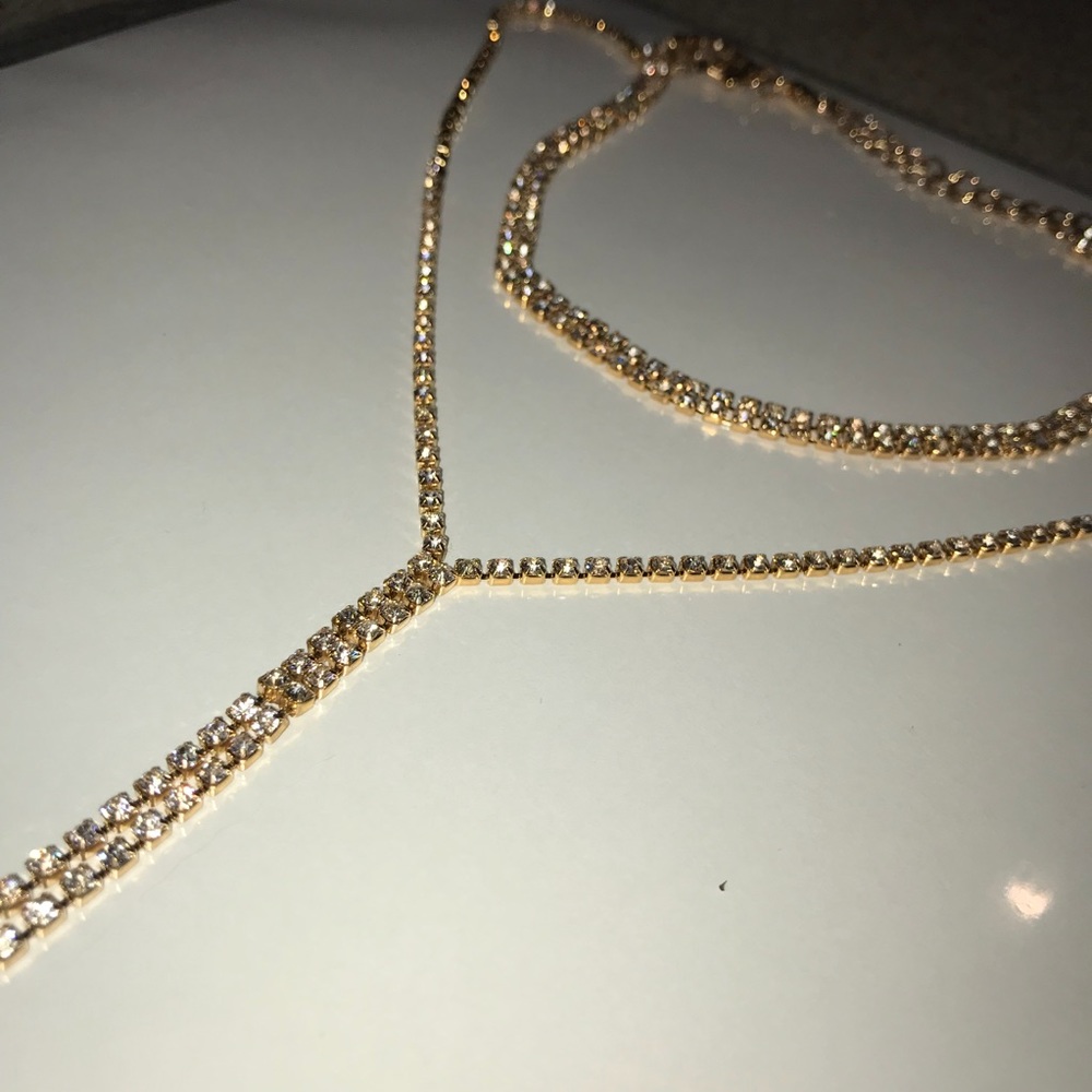 Gold studded choker Fashion Nova